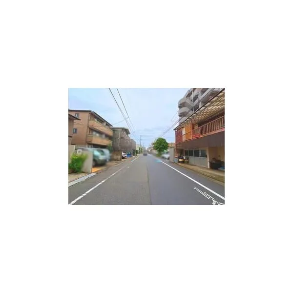 東京都大田区多摩川1丁目 南側前面道路