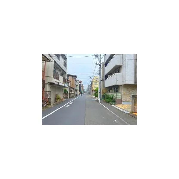 大田区多摩川1丁目 南側前面道路