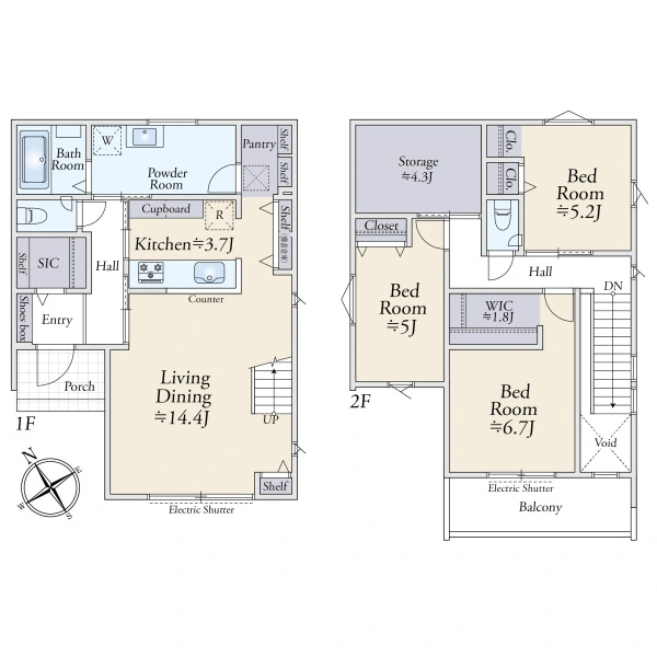 相模原市中央区宮下本町２丁目 間取図