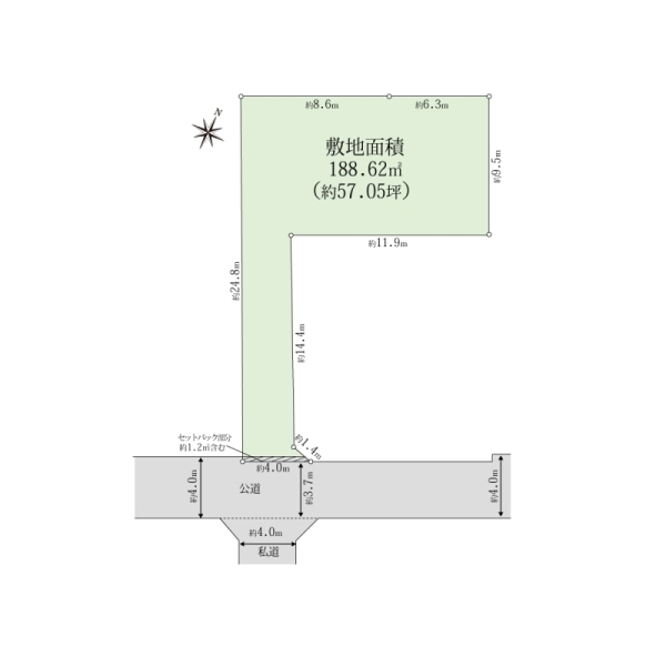 大田区田園調布１丁目 区画図