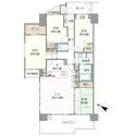 ライオンズ南大沢ヒルズ 間取図