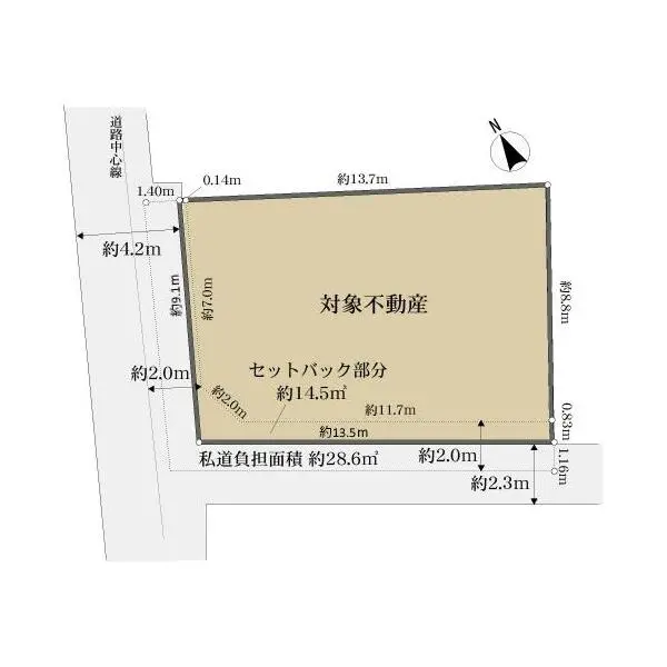 八尾市植松町2丁目 間取図
