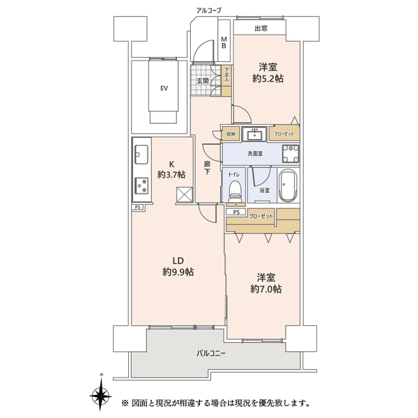 西国分寺ゆかり2番街 間取図