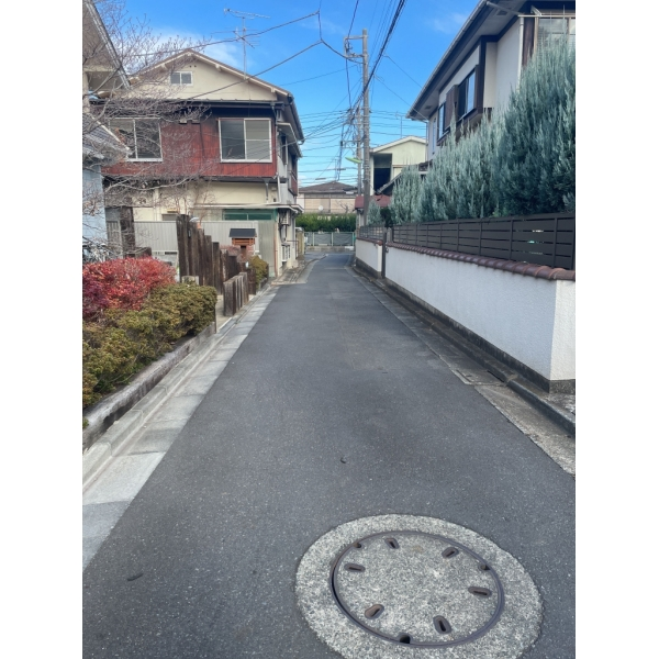 世田谷区若林4丁目 北西側私道