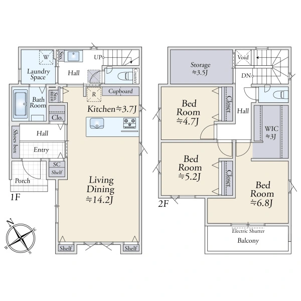 相模原市中央区宮下本町２丁目 間取図