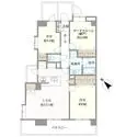 ライオンズマンション相模大野駅南 間取図