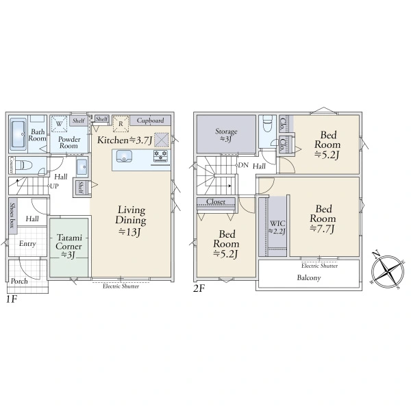 相模原市中央区宮下本町２丁目 間取図