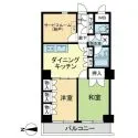 ライオンズマンション錦糸町第５ 間取図