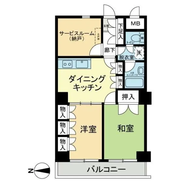 ライオンズマンション錦糸町第５ 間取図