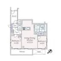 アドリーム三鷹 間取図