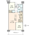 プラウドシティ吉祥寺Ｂ棟 間取図