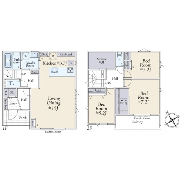 相模原市中央区宮下本町２丁目 間取図