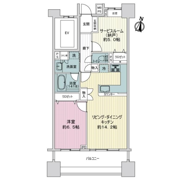 ライオンズステーションプラザ金町 間取図
