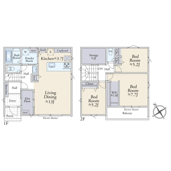 相模原市中央区宮下本町２丁目 間取図