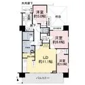 パークホームズ新松戸駅前 間取図