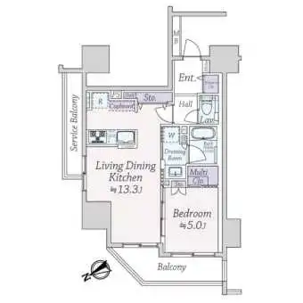 間取図