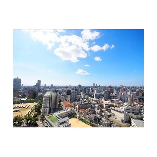 大阪福島タワー 南向きバルコニーからの眺望