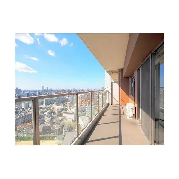 大阪福島タワー 南向きバルコニー