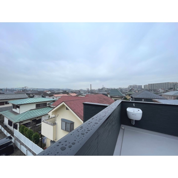 藤沢市弥勒寺４丁目 屋上バルコニーからの眺望