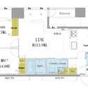 シティタワー新宿新都心 間取図