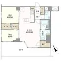 エクセレントシティ市川駅南 間取り図