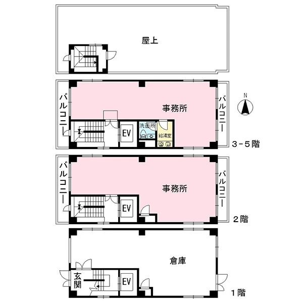 墨田区太平４丁目 間取図