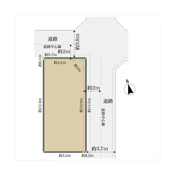 杉並区松庵１丁目 間取図