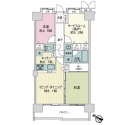 ライオンズマンション相模大野駅南 間取図