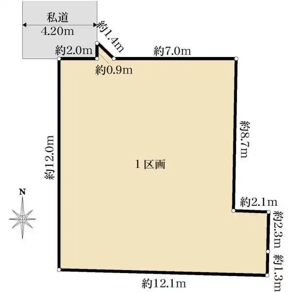 さいたま市中央区大戸５丁目 間取図