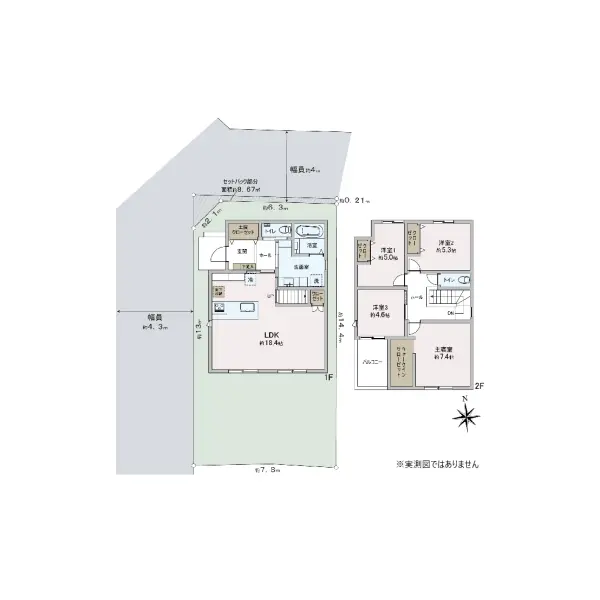 尼崎市塚口本町２丁目 間取図