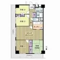 イトーピア東大島マンション 間取図