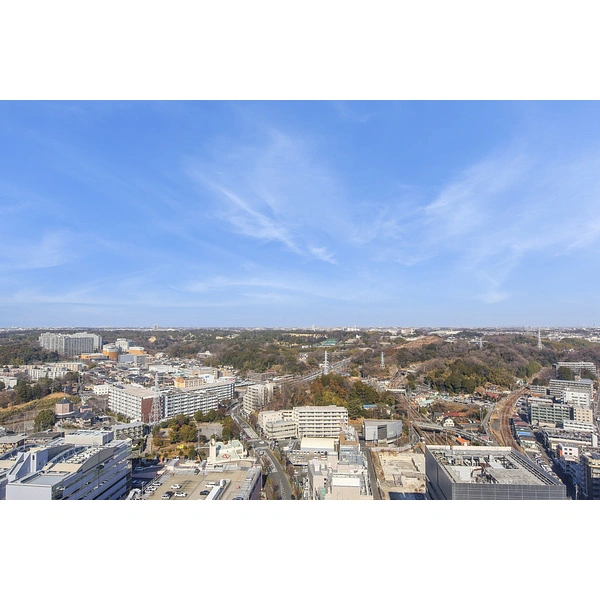 BELISTAタワー東戸塚 リビング西側からの眺望