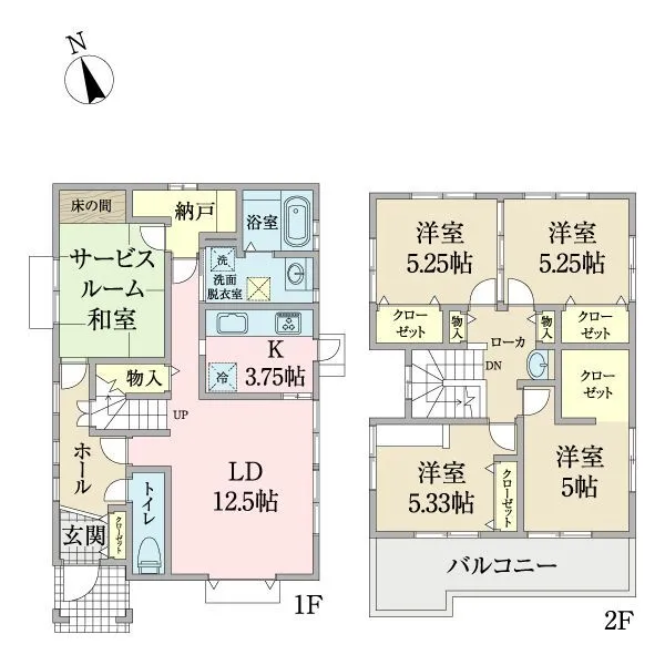 八千代市大和田新田 間取図