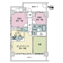 ライオンズステーションプラザ溝の口 間取図