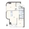 コンド恵比寿 間取図