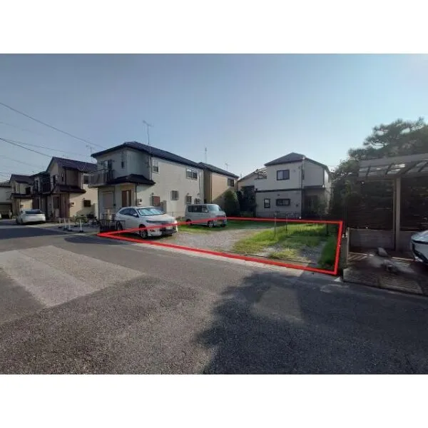 市川市曽谷３丁目 現地土地写真