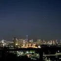 クレストタワー品川シーサイド 眺望：ルーフバルコニーから（夜）(撮影年月：2026年10月)