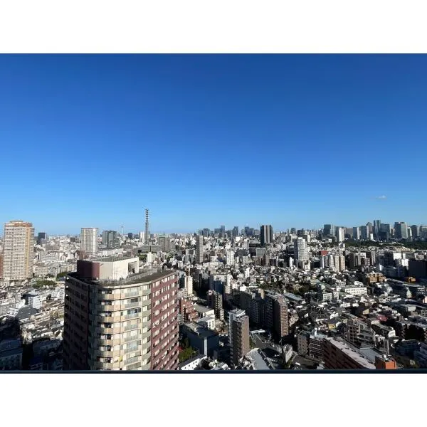 富久クロスコンフォートタワー バルコニーからの眺望