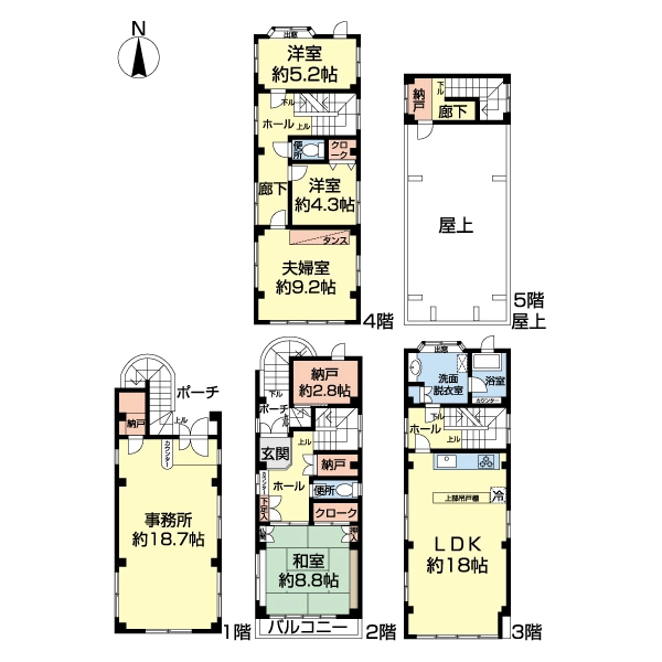 墨田区本所４丁目 間取図