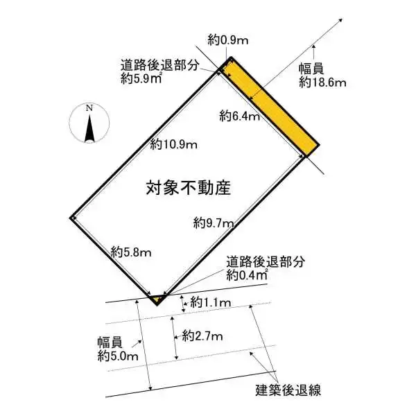 東大阪市荒川１丁目 間取図