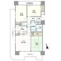 藤沢ガーデンハウス 間取り図