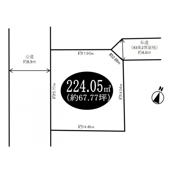 鎌倉市腰越 間取図