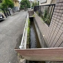 稲城市押立 前面水路