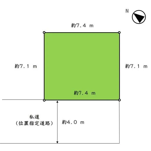 足立区舎人３丁目 間取図
