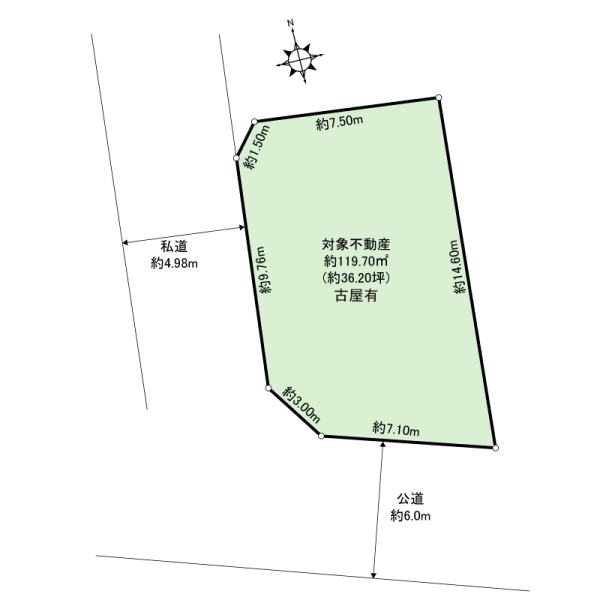 府中市日新町３丁目 間取図