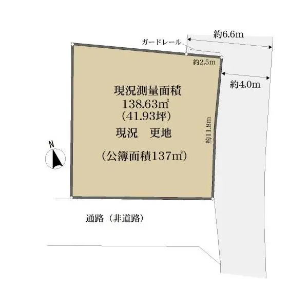 京都市左京区岩倉三宅町 間取図