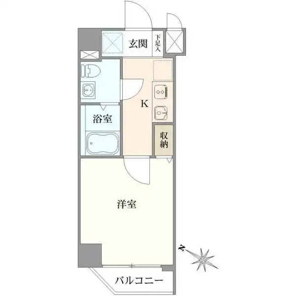 プレステージ高野台 間取図