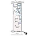 サージュ赤坂 間取図