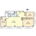 サニーハイム金閣寺 間取図