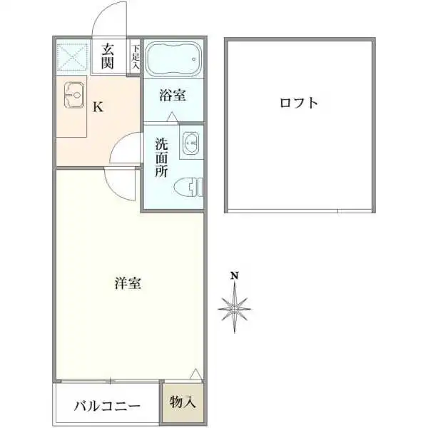 足立区関原２丁目　ＡＰ 間取図